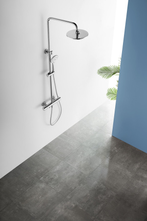 Душевая система с изливом Arrow AG3318CP хром